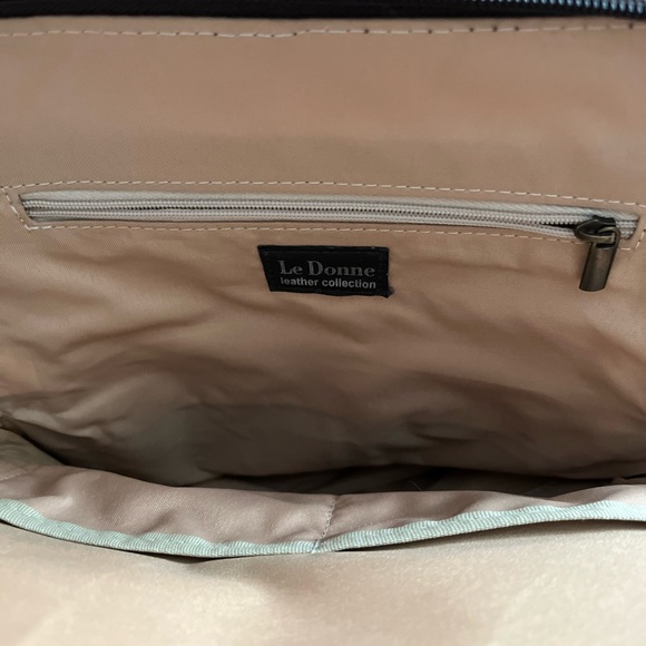 Le Donnie Leather River Backpack - Picture 5 of 5